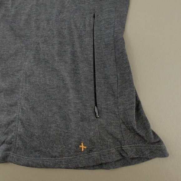 Basin and Range Top Women Gray Silver Mountain Performance Dri-release Active - Picture 9 of 15